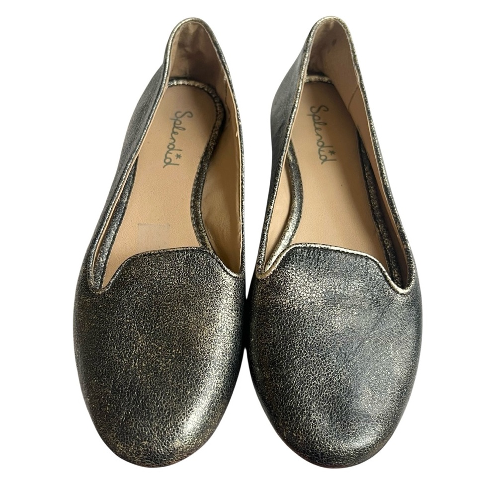 Splendid Black Metallic Ballet Flats
Women’s Size 9M